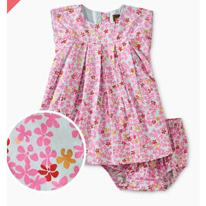 Tea Collection Ditsy‎ Pleated Dress